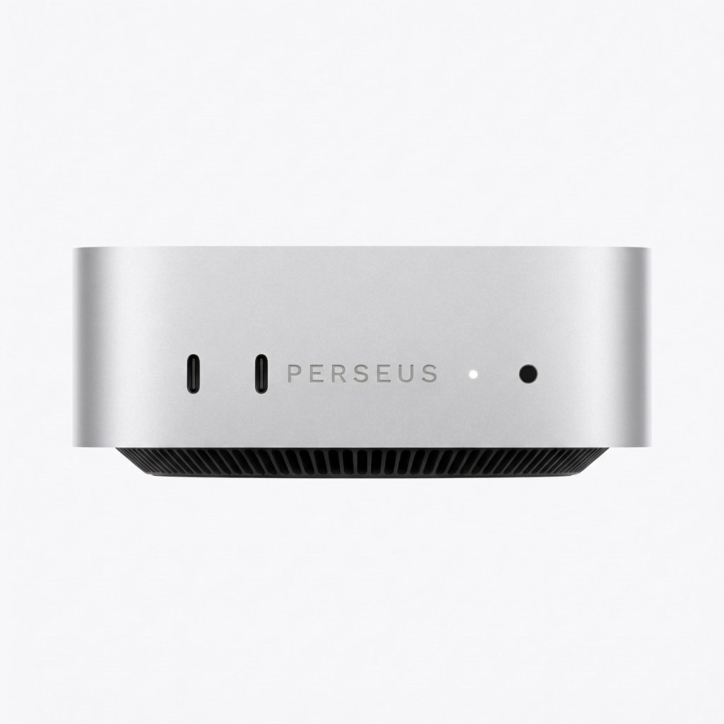 The Perseus unit, front view
